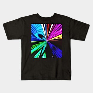 Journey Into Color - Abstract Art Kids T-Shirt